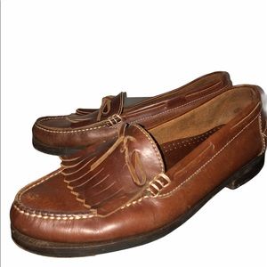 Nunn Bush Brown Loafers Size 11 M - Made in Brazil